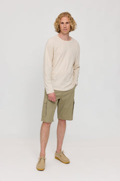 Linen-Mix Longsleeve