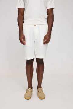 Regular Linen Shorts