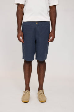 Regular Linen Shorts