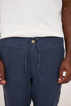 Regular Linen Shorts