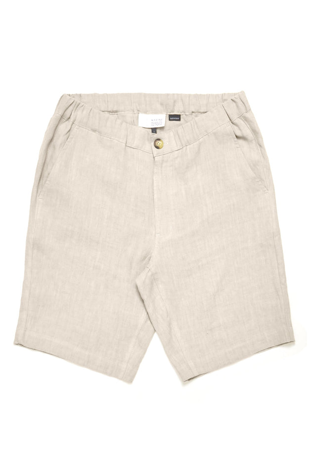 Regular Linen Shorts