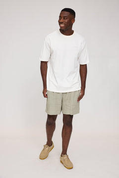 Men's Linen Bermuda Shorts