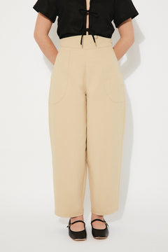 Peony Pants Beige