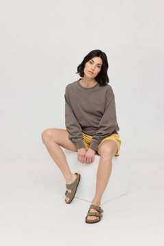 Genderless Sweatshirt Natural Dye