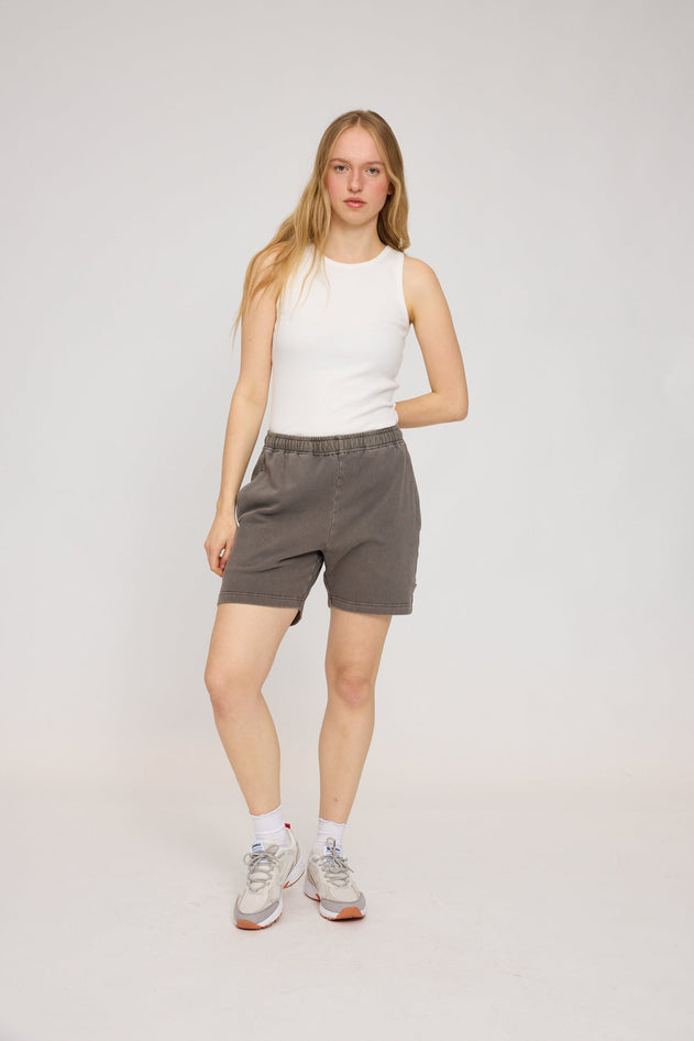 Genderless Sweat Shorts Natural Dye