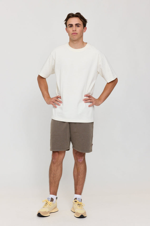 Genderless Sweat Shorts Natural Dye