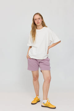 Genderless Sweat Shorts Natural Dye