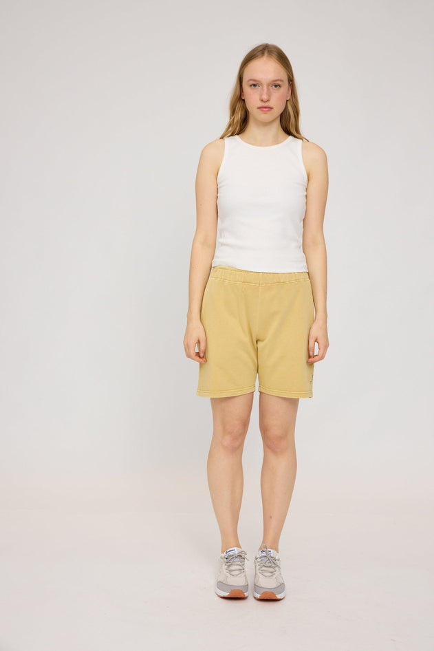 Genderless Sweat Shorts Natural Dye