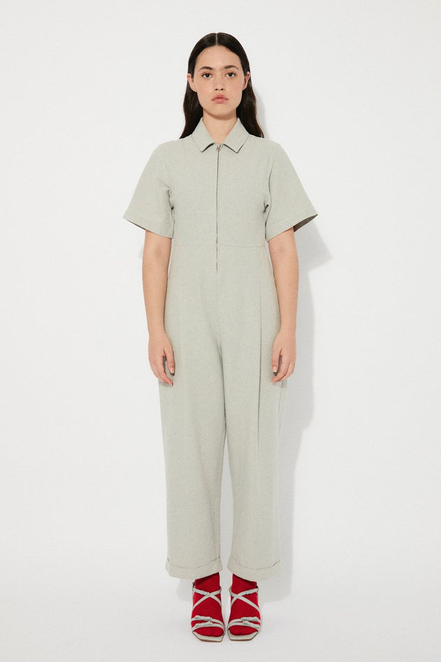Verdant Jumpsuit Light Grey