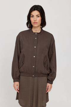 Short Water-Repellent Blouson Jacket