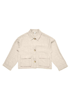 Short Linen Jacket