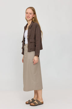 Short Linen Jacket