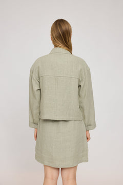 Short Linen Jacket