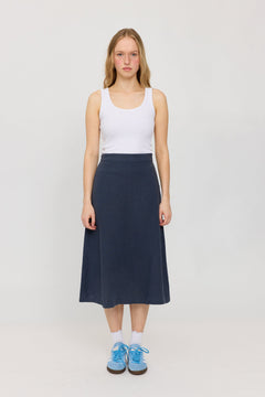 Linen Midi Skirt