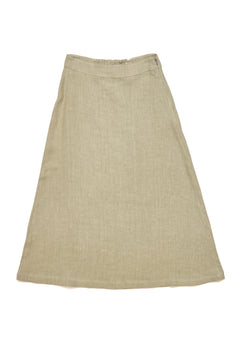 Linen Midi Skirt