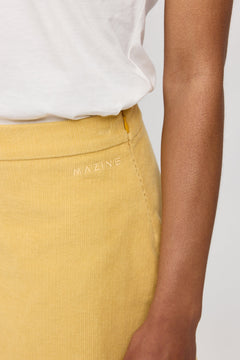 Corduroy Mini Skirt