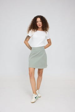 Corduroy Mini Skirt