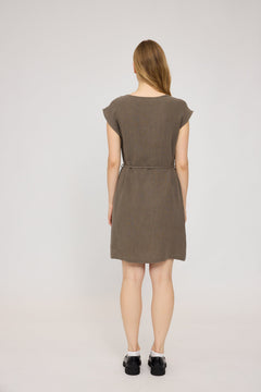 Linen Mini Dress