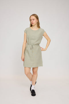 Linen Mini Dress