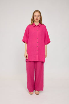 Linen Shirt Dress