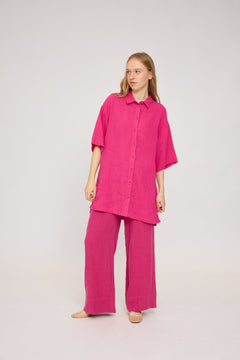 Linen Shirt Dress