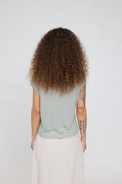 Cropped Loose Fit T-Shirt