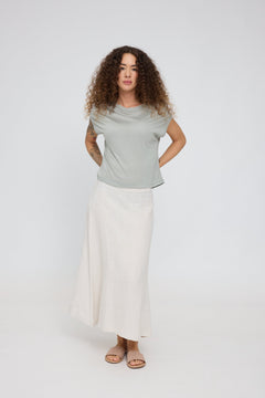 Cropped Loose Fit T-Shirt