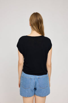 Cropped Loose Fit T-Shirt