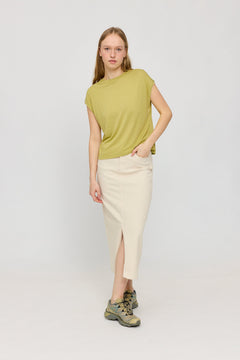 Cropped Loose Fit T-Shirt