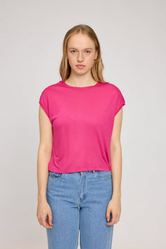 Cropped Loose Fit T-Shirt