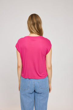 Cropped Loose Fit T-Shirt