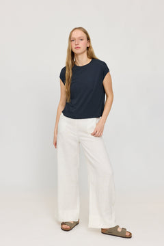 Cropped Loose Fit T-Shirt