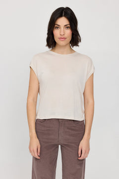 Cropped Loose Fit T-Shirt