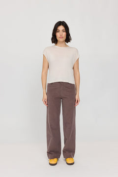Cropped Loose Fit T-Shirt