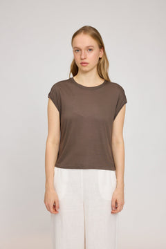 Cropped Loose Fit T-Shirt
