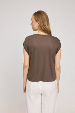 Cropped Loose Fit T-Shirt