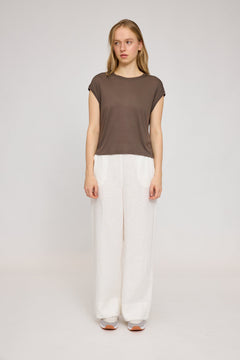 Cropped Loose Fit T-Shirt