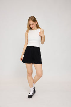 Pleated Shorts