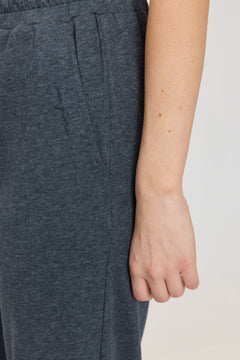Jersey Knit Wide Leg Pants