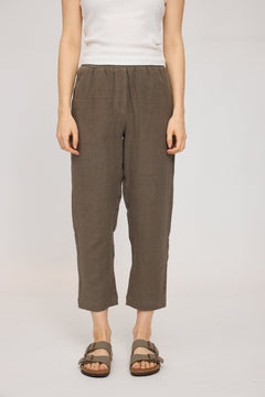 Straight Leg Linen Pants