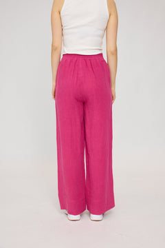 Wide Leg Linen Pants