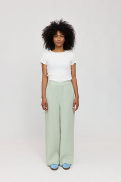 Wide Leg Linen Pants