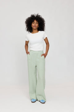 Wide Leg Linen Pants