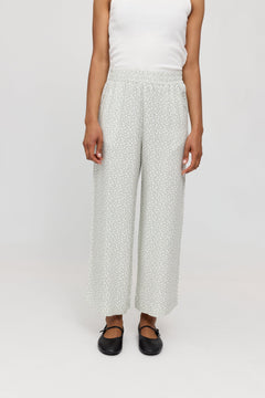 Printed Wide Leg Pants