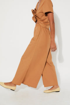 Lobe Skirt-Effect Pants