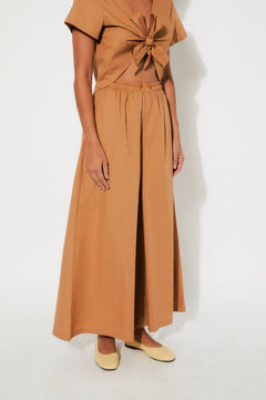 Lobe Skirt-Effect Pants