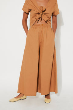 Lobe Skirt-Effect Pants