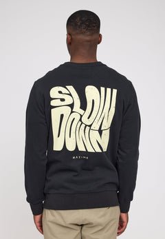 Men's Back Print Sweatshirt