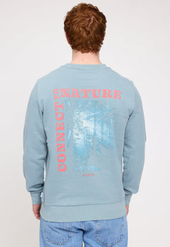 Men's Back Print Sweatshirt
