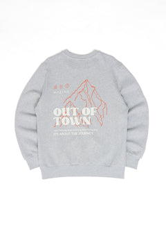 Men's Back Print Sweatshirt